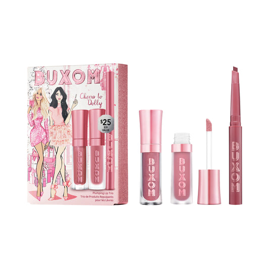 Cheers to Dolly Plumping Lip Gloss & Liner Kit