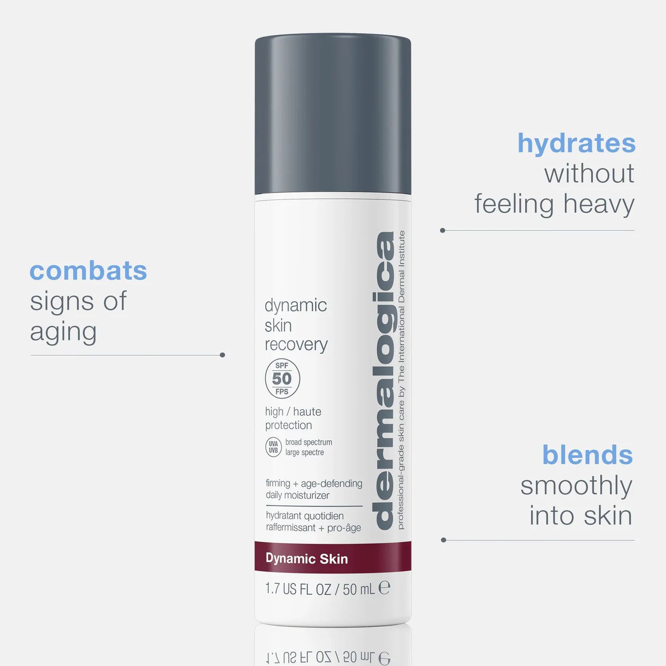 Dynamic skin recovery spf50 moisturizer