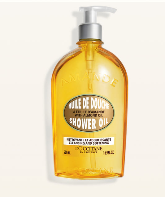 Almond shower oil